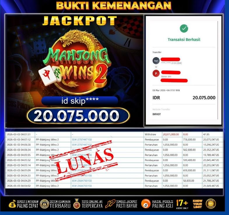 Opaltogel : Bukti Pembayaran JP17